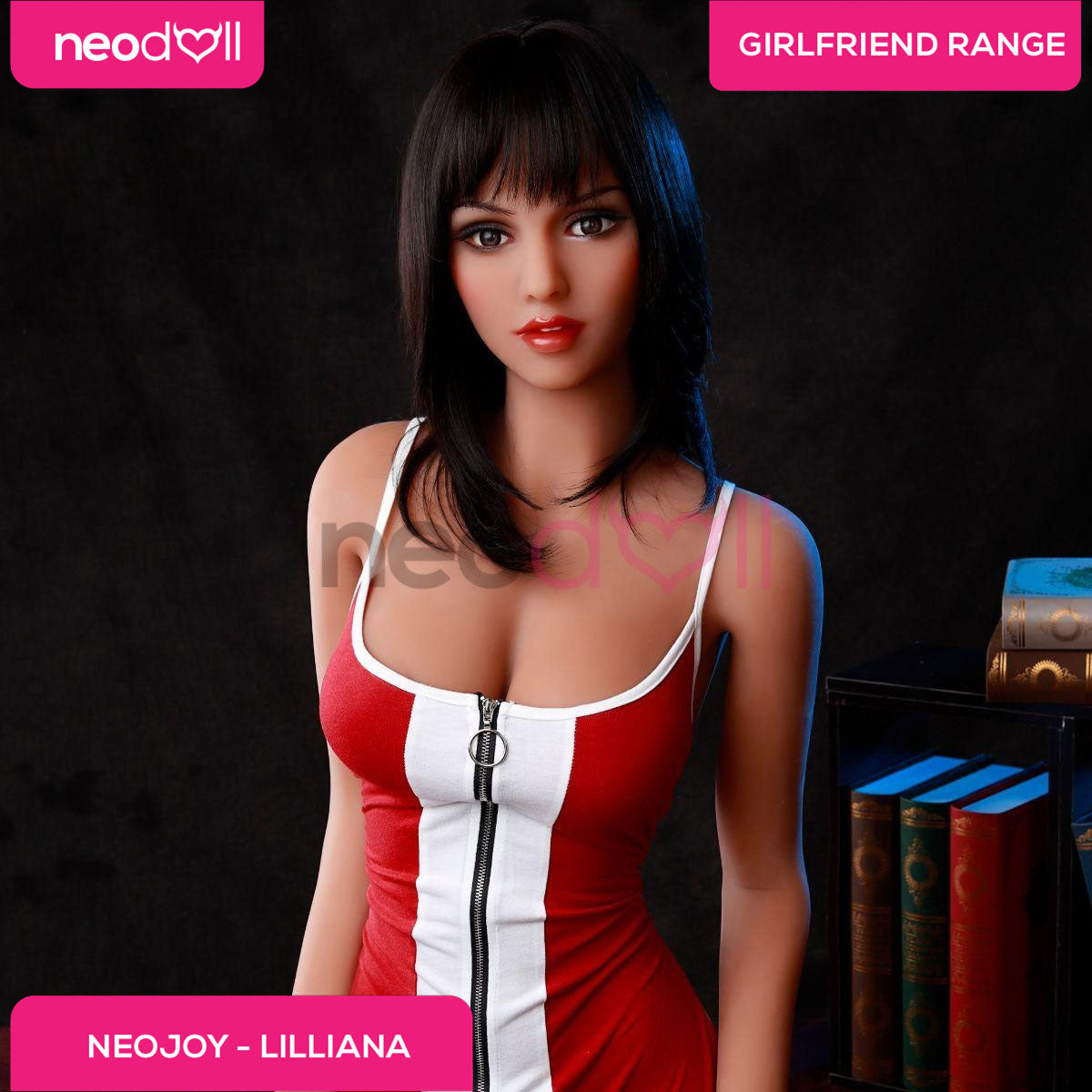 Neodoll Girlfriend Lilliana - Poupée de Sexe Réaliste - 166cm - Bronzer