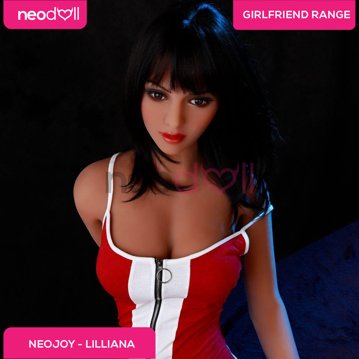 Neodoll Girlfriend Lilliana - Poupée de Sexe Réaliste - 166cm - Bronzer