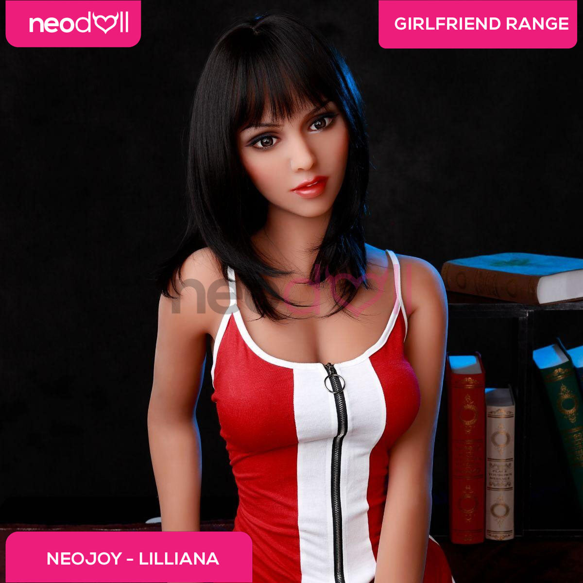 Neodoll Girlfriend Lilliana - Poupée de Sexe Réaliste - 166cm - Bronzer