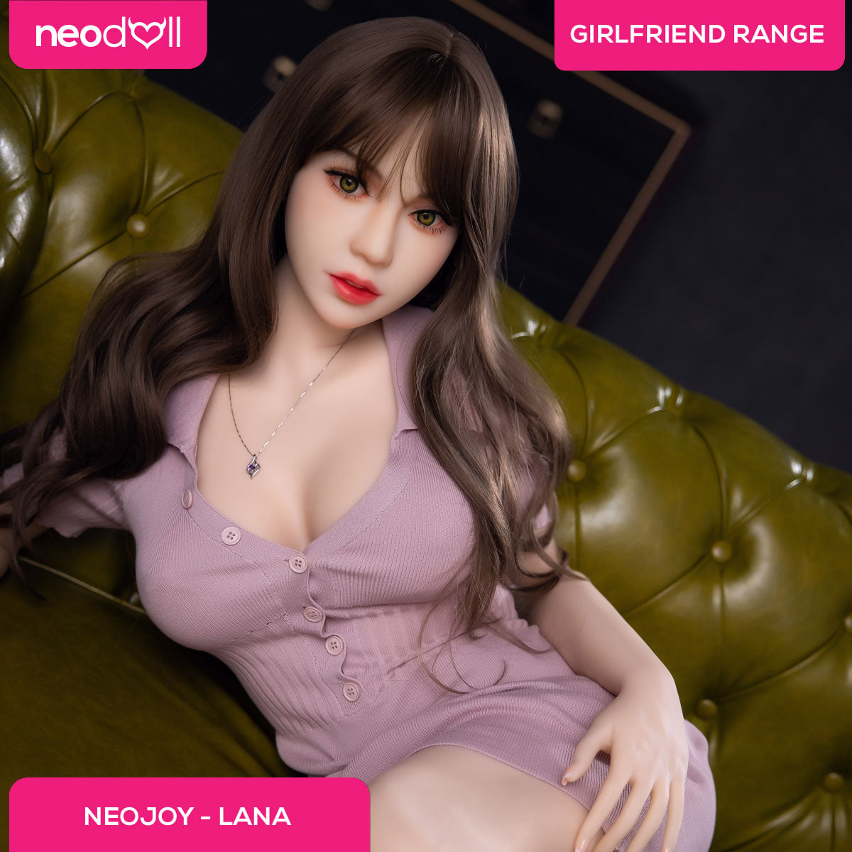 Neodoll Girlfriend Lana - Poupée de Sexe Réaliste - 165cm - Naturel