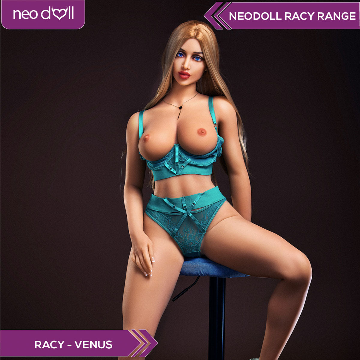 Neodoll Racy Venus - Poupée de Sexe Réaliste - 164cm plus - Bronzer