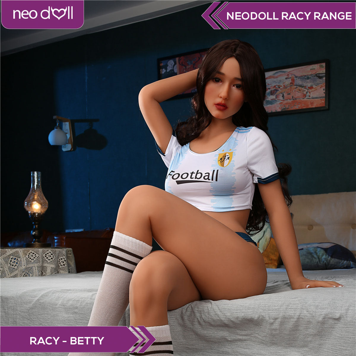 Neodoll Racy Betty - Poupée de Sexe Réaliste - 166cm - Bronzer