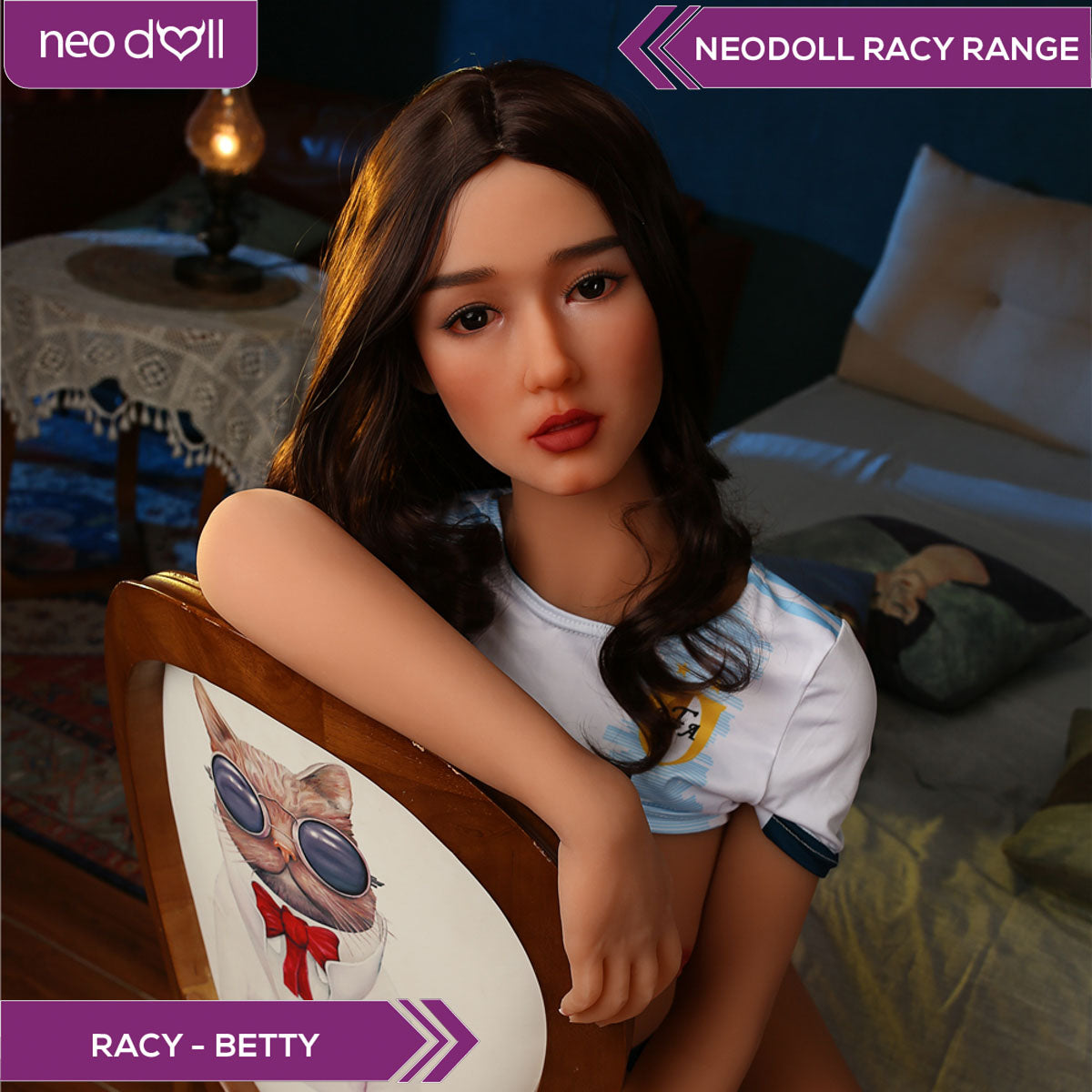 Neodoll Racy Betty - Poupée de Sexe Réaliste - 166cm - Bronzer