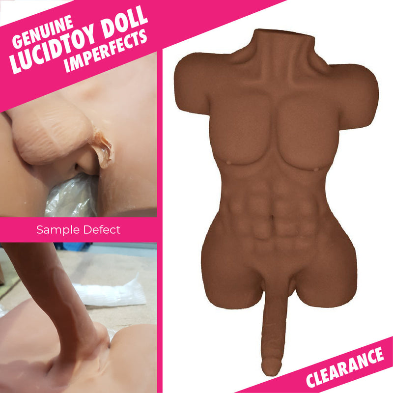 RF640 - Déstockage - Neojoy - King Fighter Poupée sexuelle masculine (Brun) 11.8KG video