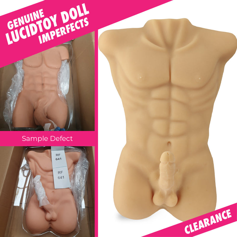 RF641 - Déstockage - Neojoy - Poupée sexuelle masculine Clark - Couleur chair 13kg video