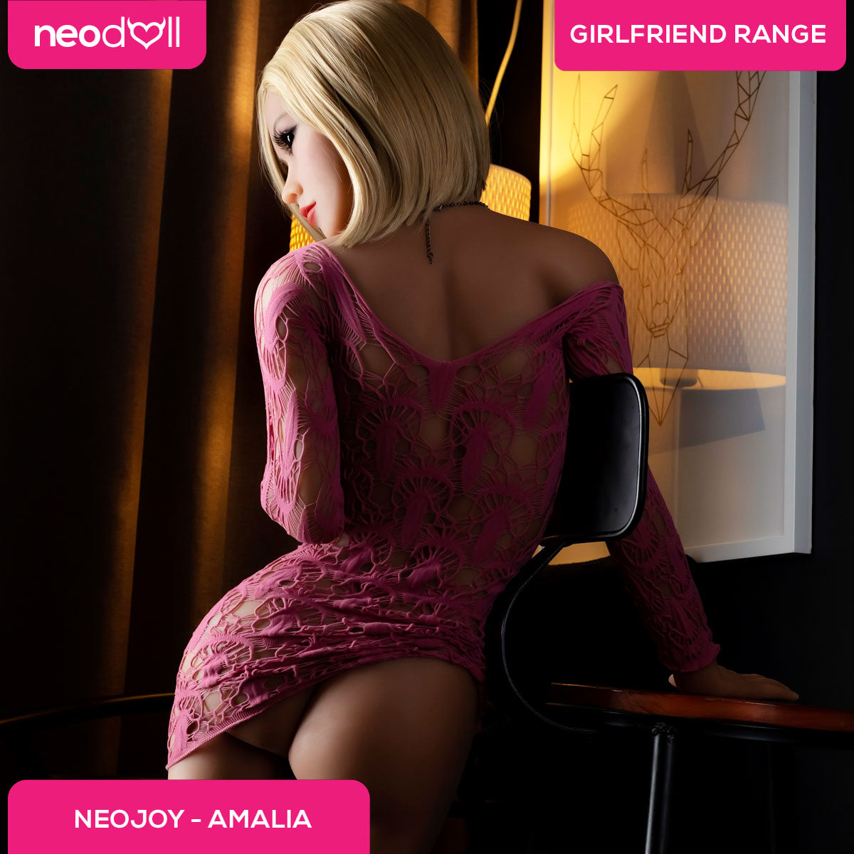 Neodoll Girlfriend Amalia - Poupée de Sexe Réaliste - 150cm - Bronzer