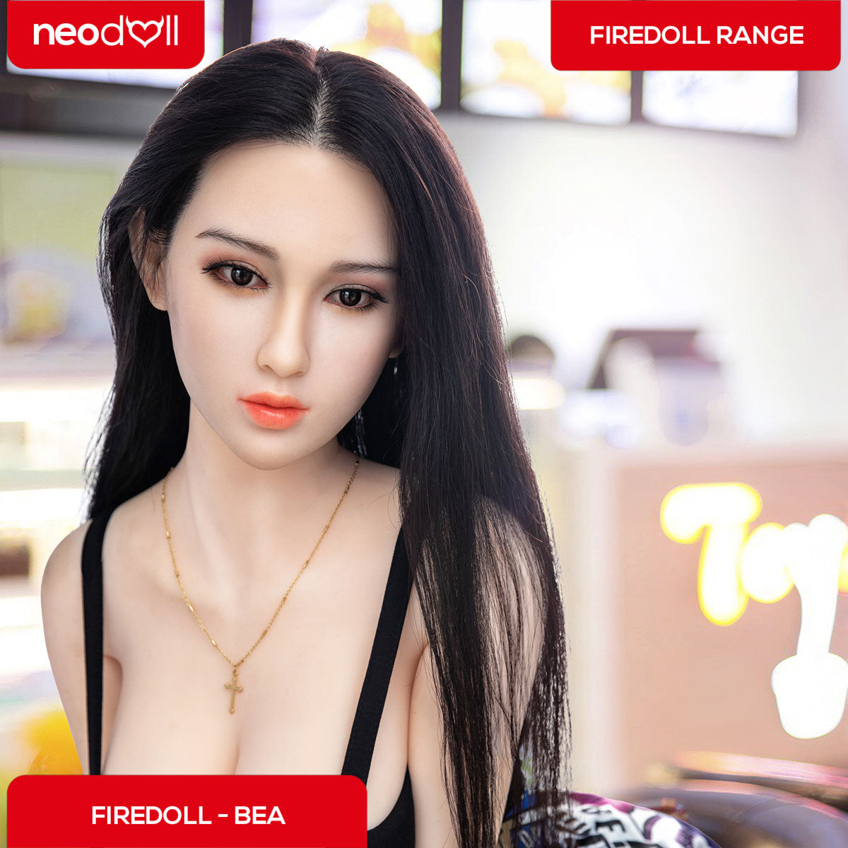 Fire Doll - Bea - Poupée de Sexe Hybride en TPE Silicone - 168cm - Naturel