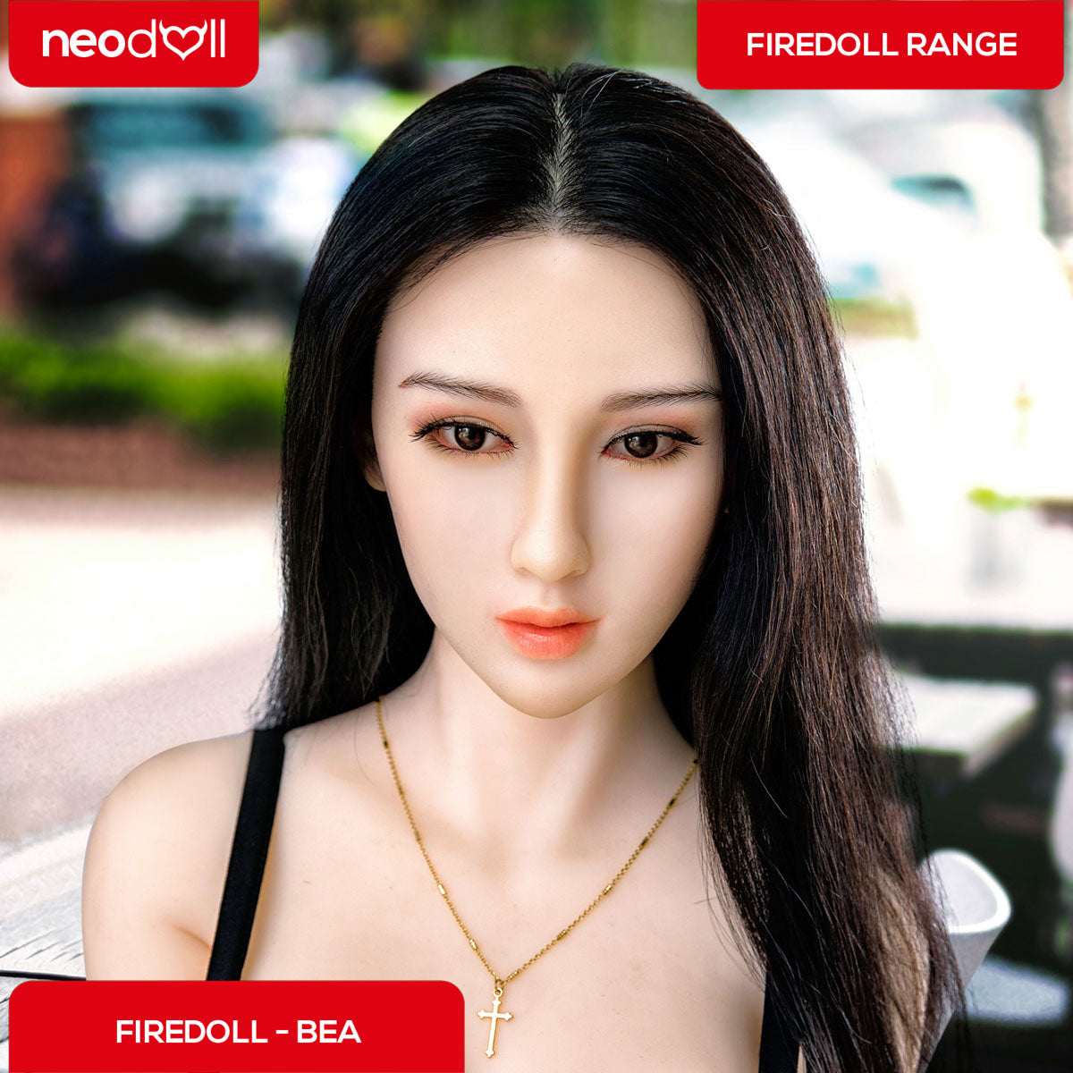 Fire Doll - Bea - Poupée de Sexe Hybride en TPE Silicone - 168cm - Naturel