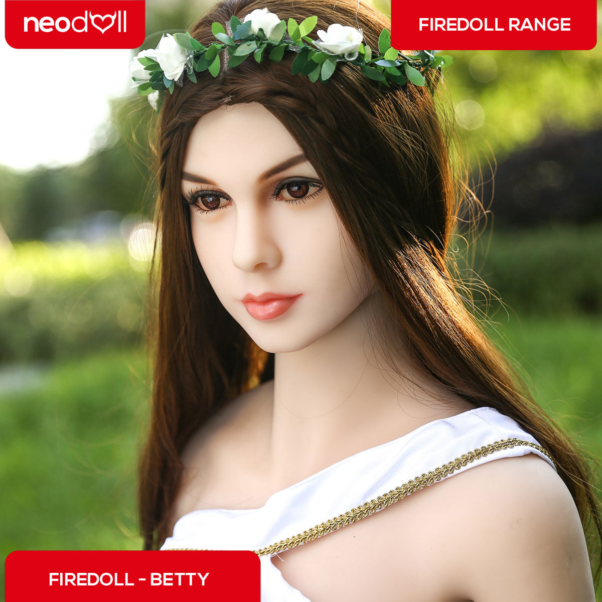 Fire Doll - Betty - Poupée de Sexe Réaliste - 165cm - Gel Sein - Naturel
