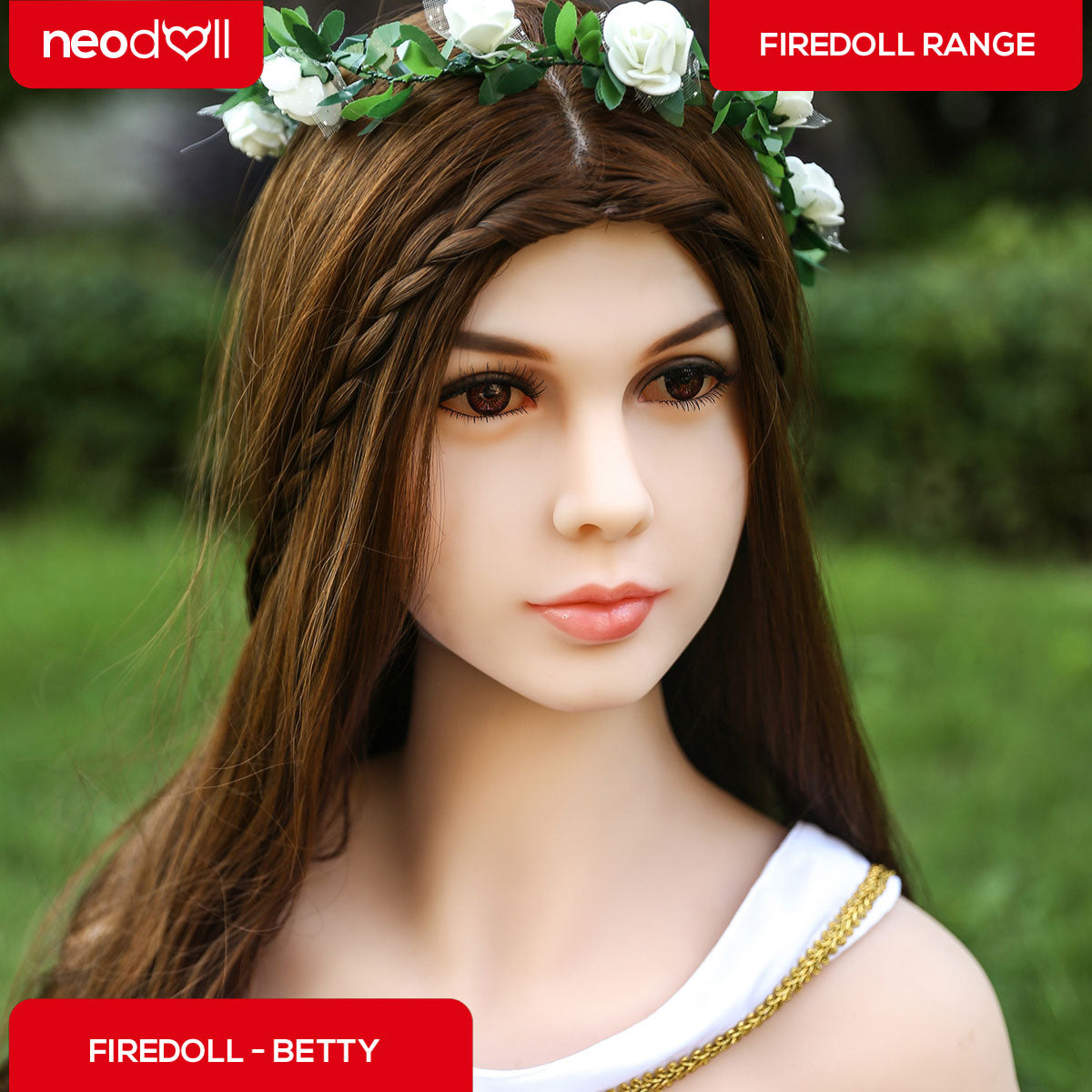 Fire Doll - Betty - Poupée de Sexe Réaliste - 165cm - Gel Sein - Naturel