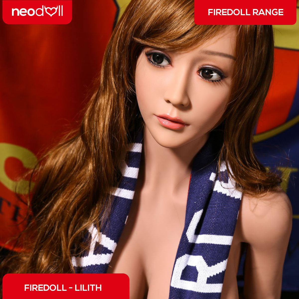Fire Doll - Lilith - Poupée de Sexe Réaliste - 158cm - Gel Sein - Bronzage Léger