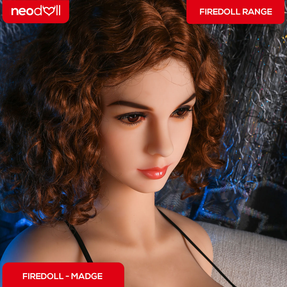 Fire Doll - Madge - Poupée de Sexe Réaliste - 158cm - Gel Sein - Bronzage Léger
