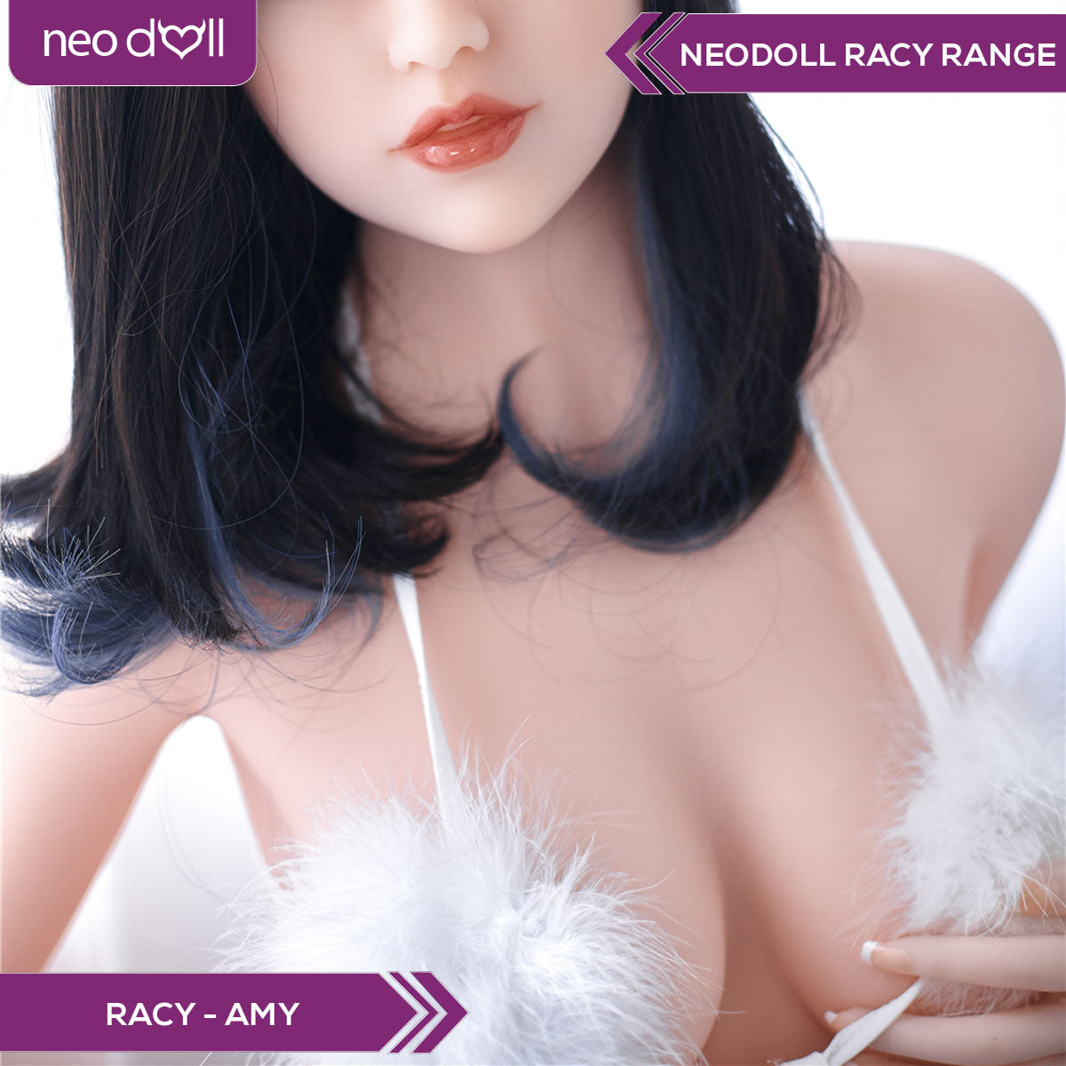 Neodoll Racy Amy - Poupée de Sexe Réaliste - 163cm - Naturel