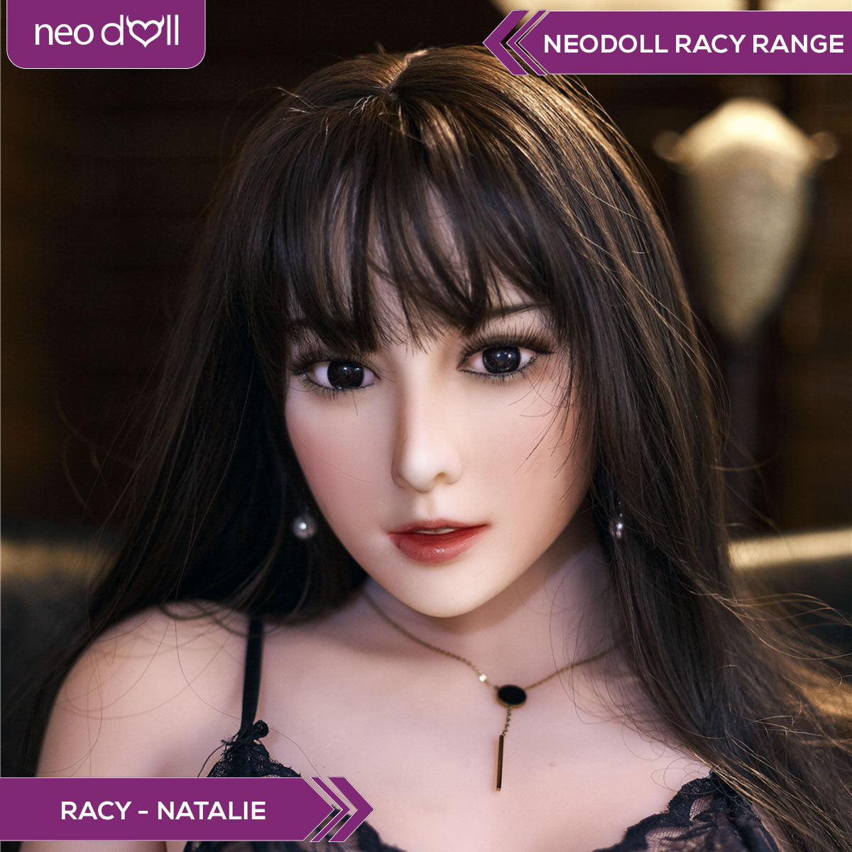 Neodoll Racy Natalie - Poupée de Sexe Réaliste - 163cm - Naturel
