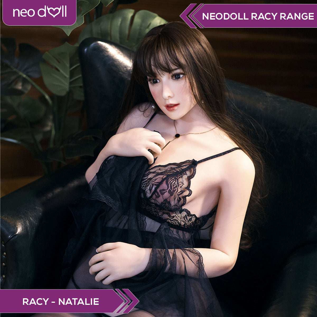 Neodoll Racy Natalie - Poupée de Sexe Réaliste - 163cm - Naturel