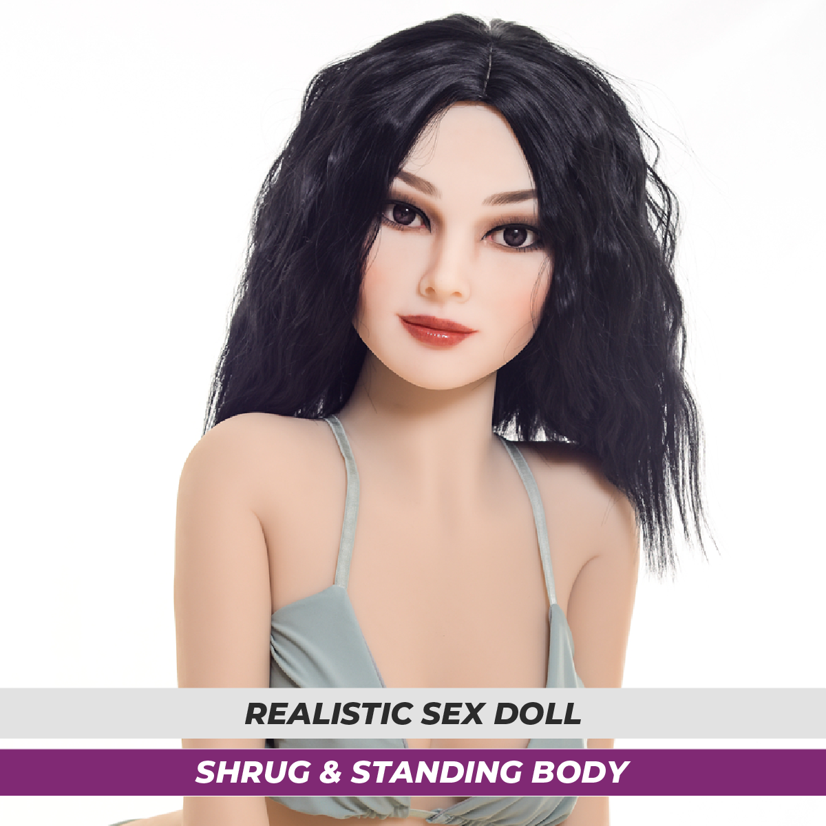 Neodoll Racy Hellen - Poupée de Sexe Réaliste - 155cm - Blanche