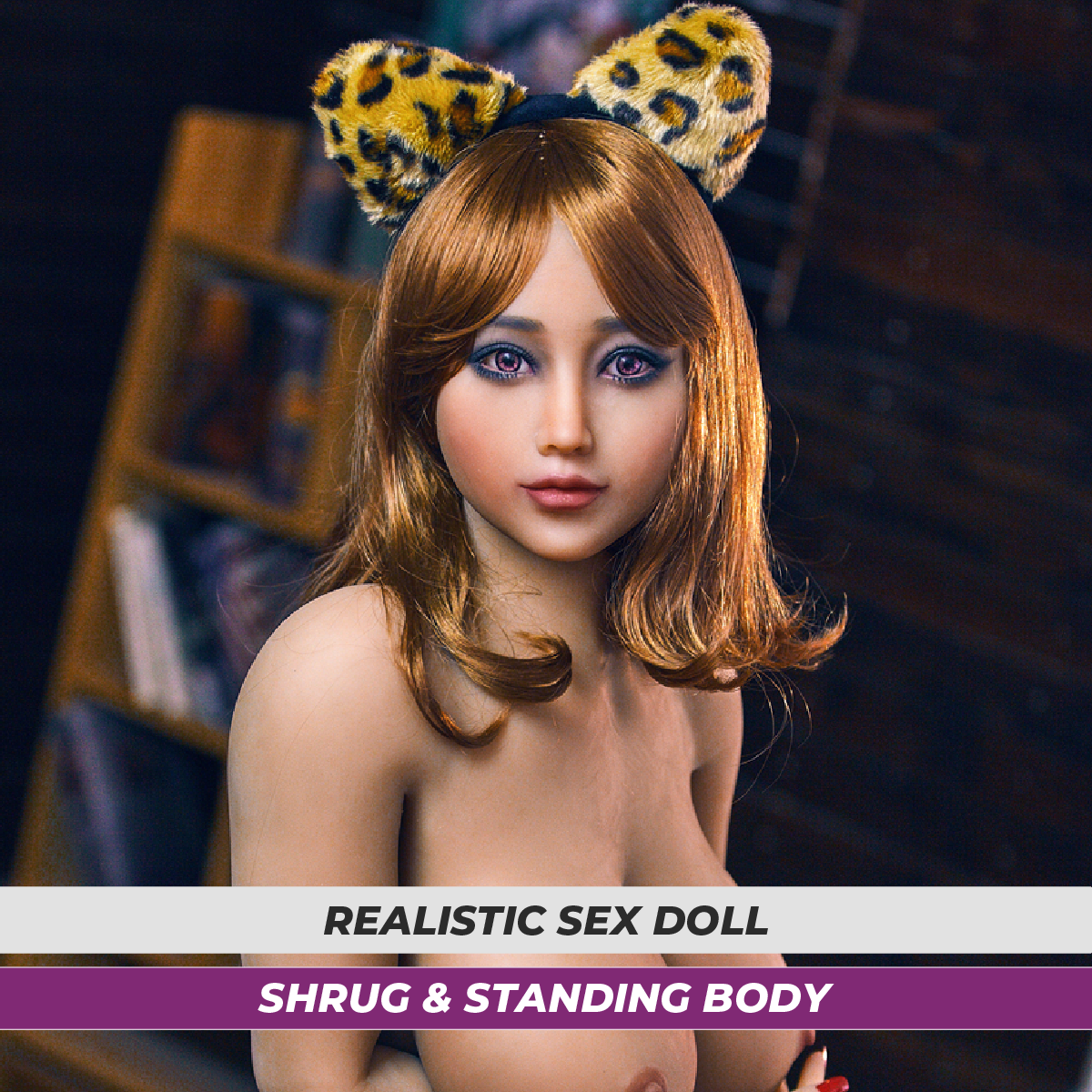Neodoll Racy Saya - Poupée de Sexe Réaliste - 158cm - Bronzer