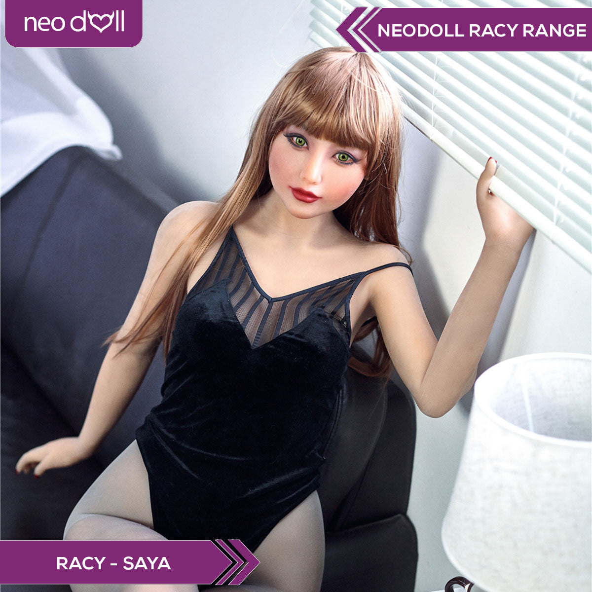 Neodoll Racy Saya - Poupée de Sexe Réaliste - 163cm - Blanche