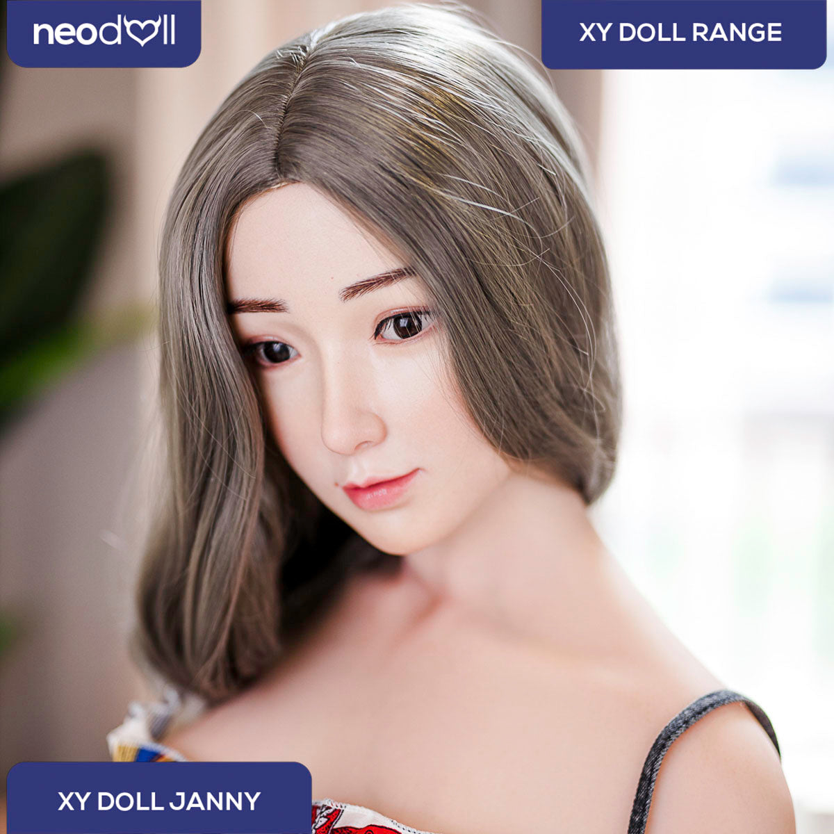 XYDoll - Janny - Poupée de Sexe Hybride en TPE Silicone - 168cm - Naturel