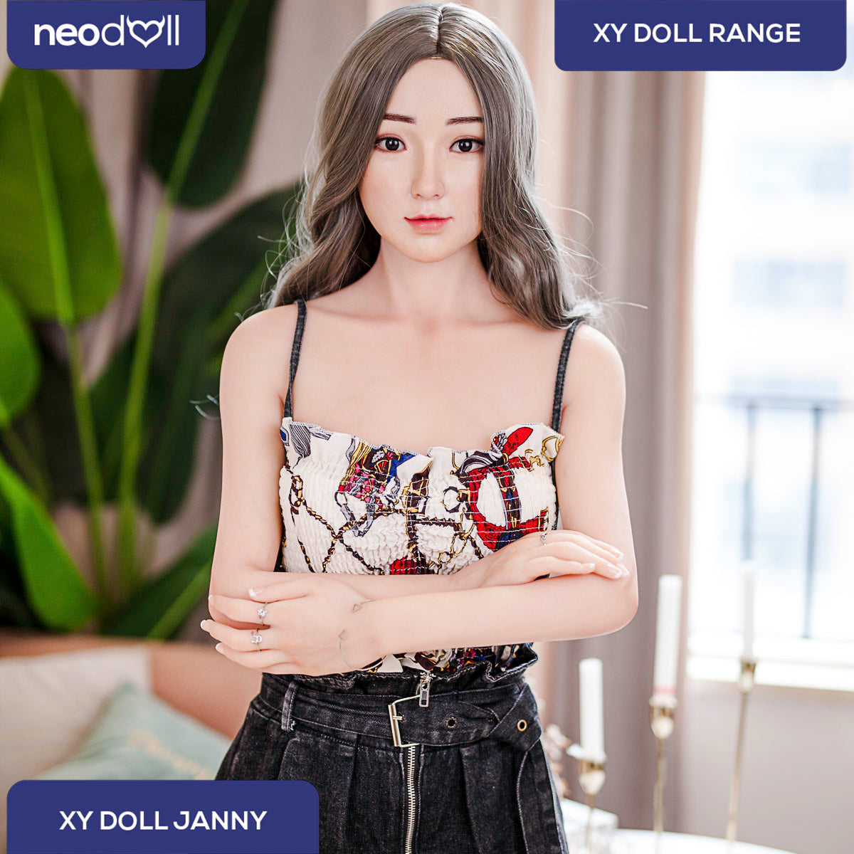 XYDoll - Janny - Poupée de Sexe Hybride en TPE Silicone - 168cm - Naturel