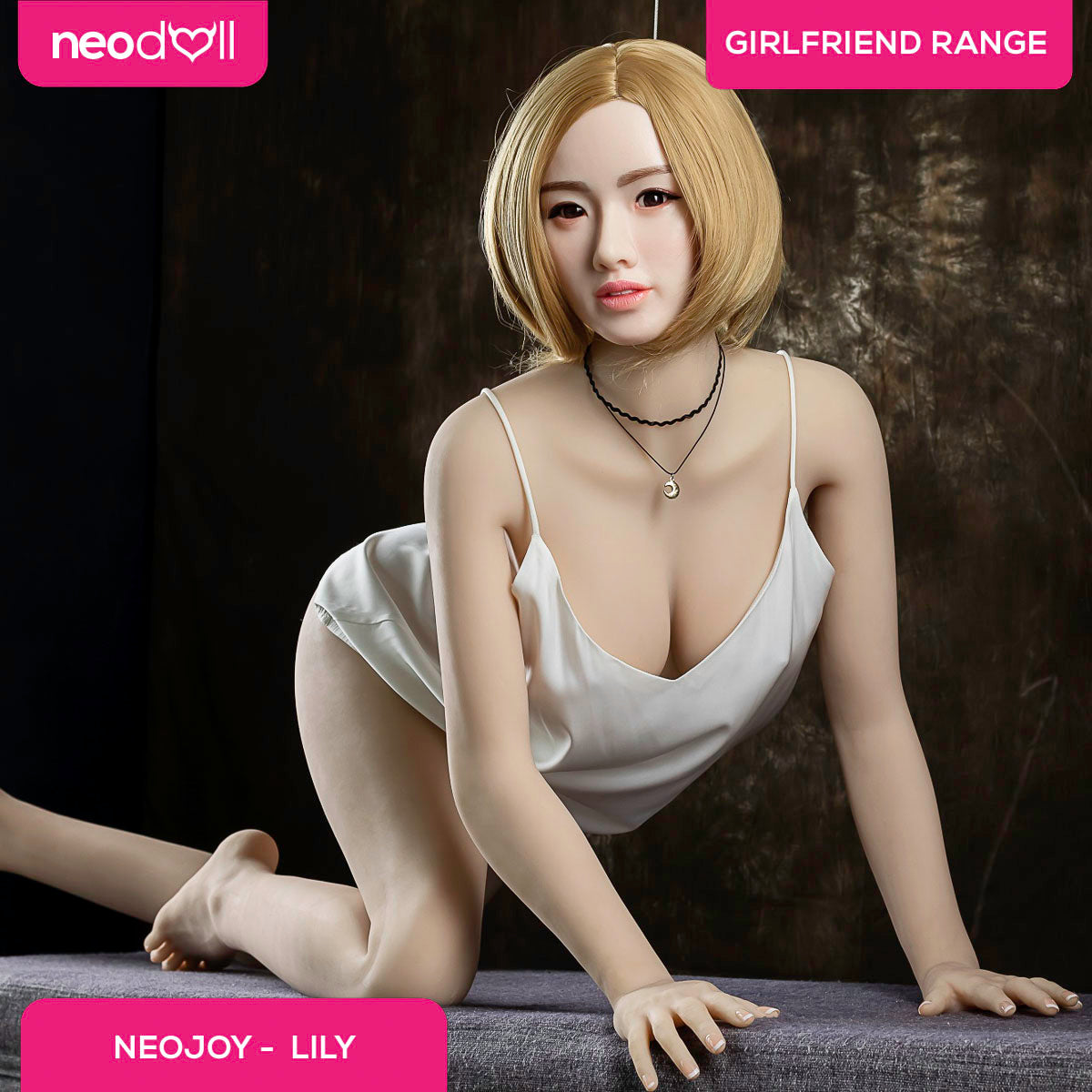 Neodoll Girlfriend Lily - Poupée de Sexe Hybride en TPE Silicone - 166cm - Naturel