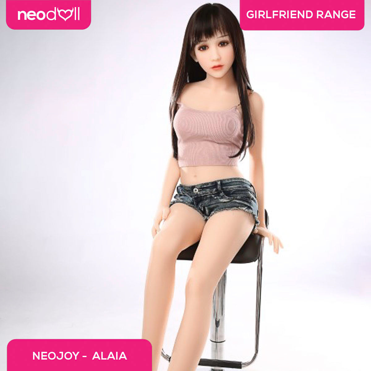 Neodoll Girlfriend Alaia - Poupée de Sexe Réaliste - 157cm - Naturel