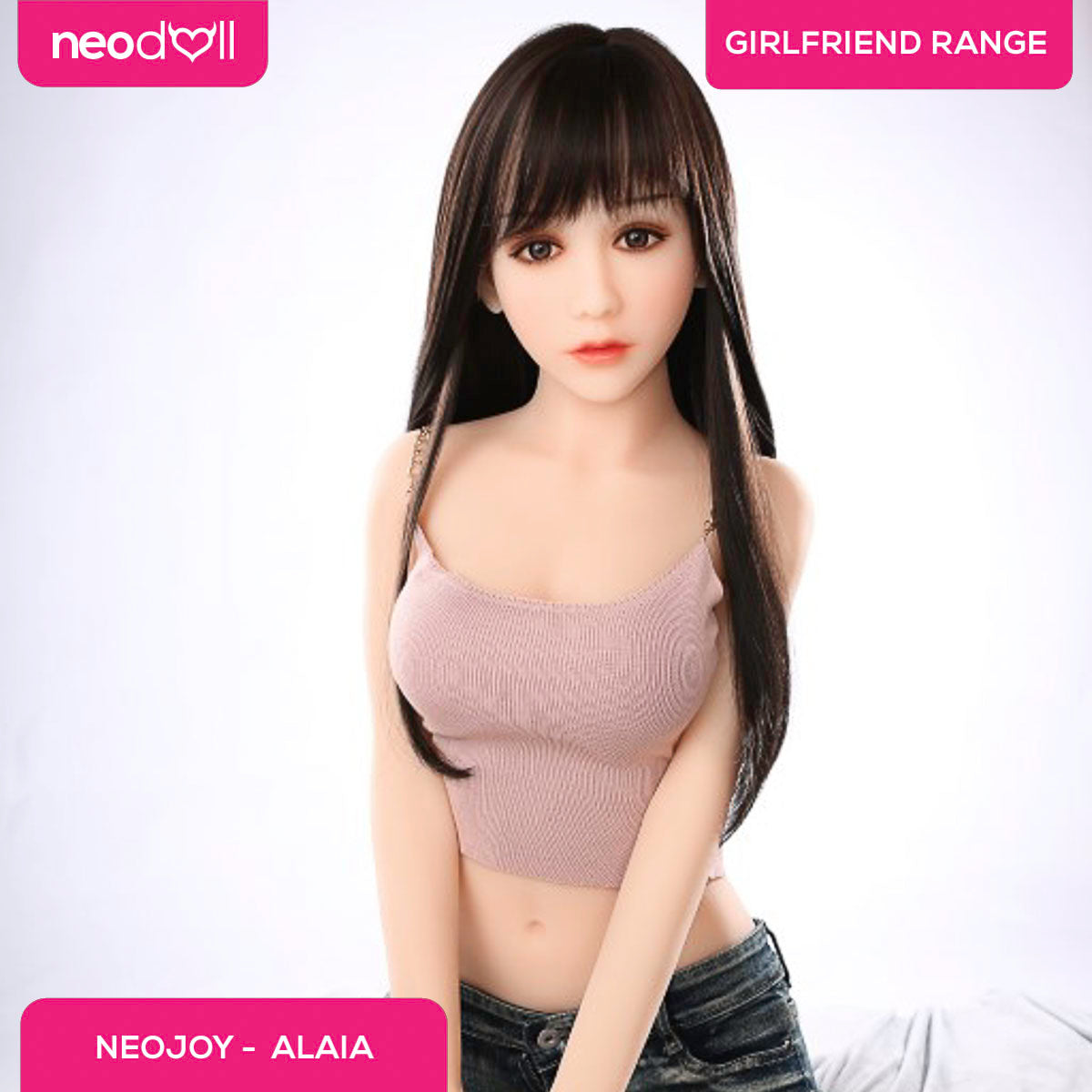 Neodoll Girlfriend Alaia - Poupée de Sexe Réaliste - 157cm - Naturel