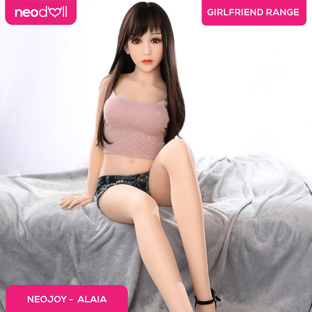 Neodoll Girlfriend Alaia - Poupée de Sexe Réaliste - 157cm - Naturel
