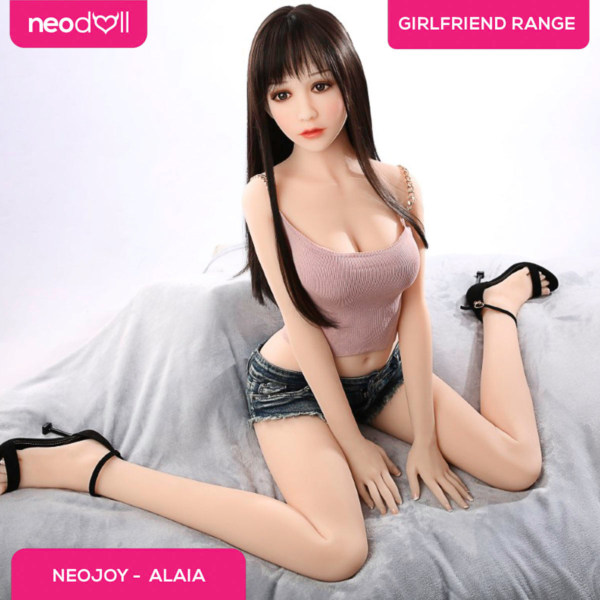 Neodoll Girlfriend Alaia - Poupée de Sexe Réaliste - 157cm - Naturel