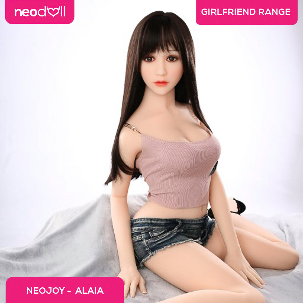 Neodoll Girlfriend Alaia - Poupée de Sexe Réaliste - 157cm - Naturel