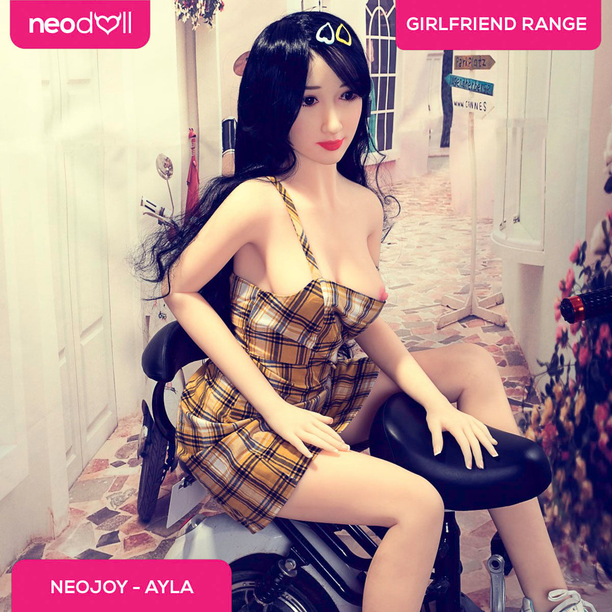 Neodoll Girlfriend Ayla - Poupée de Sexe Réaliste - 157cm - Naturel