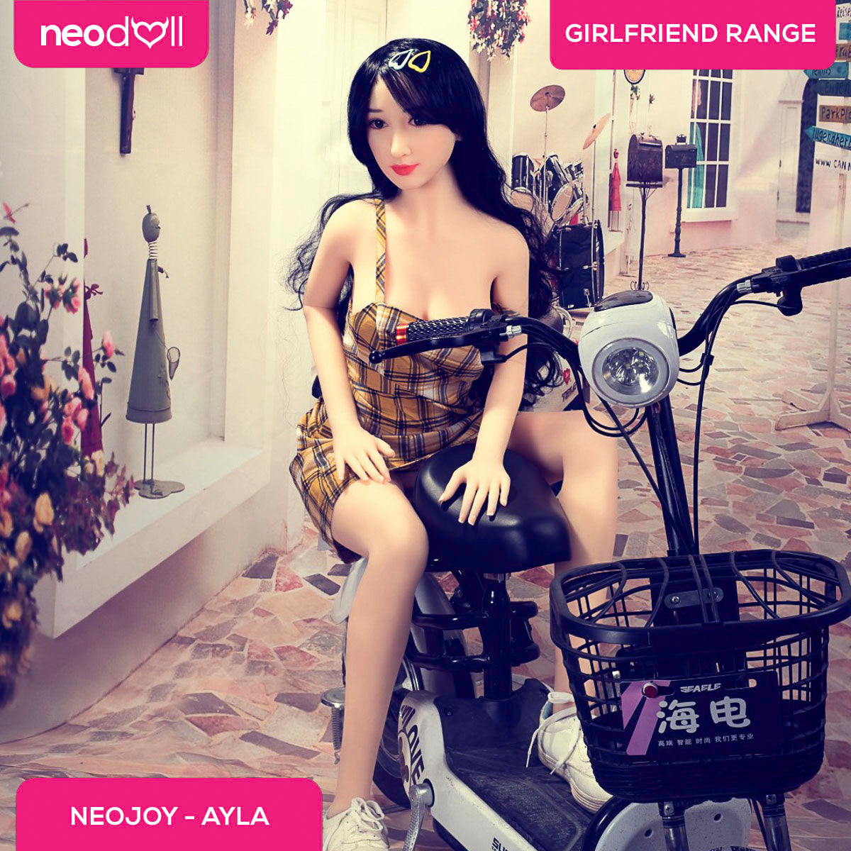 Neodoll Girlfriend Ayla - Poupée de Sexe Réaliste - 157cm - Naturel