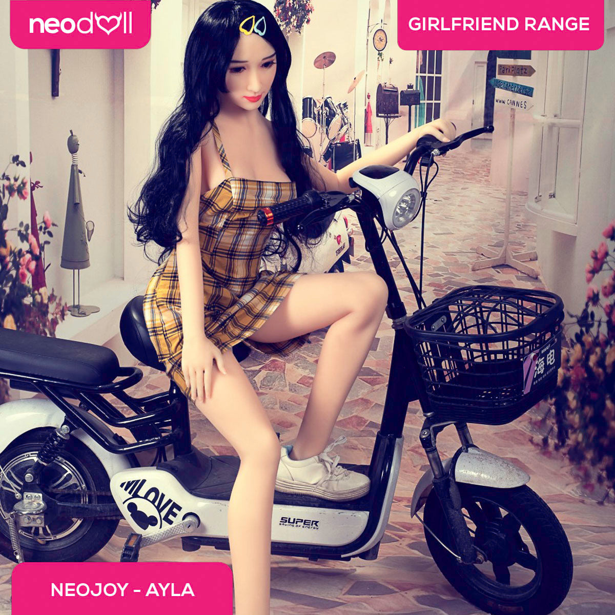 Neodoll Girlfriend Ayla - Poupée de Sexe Réaliste - 157cm - Naturel