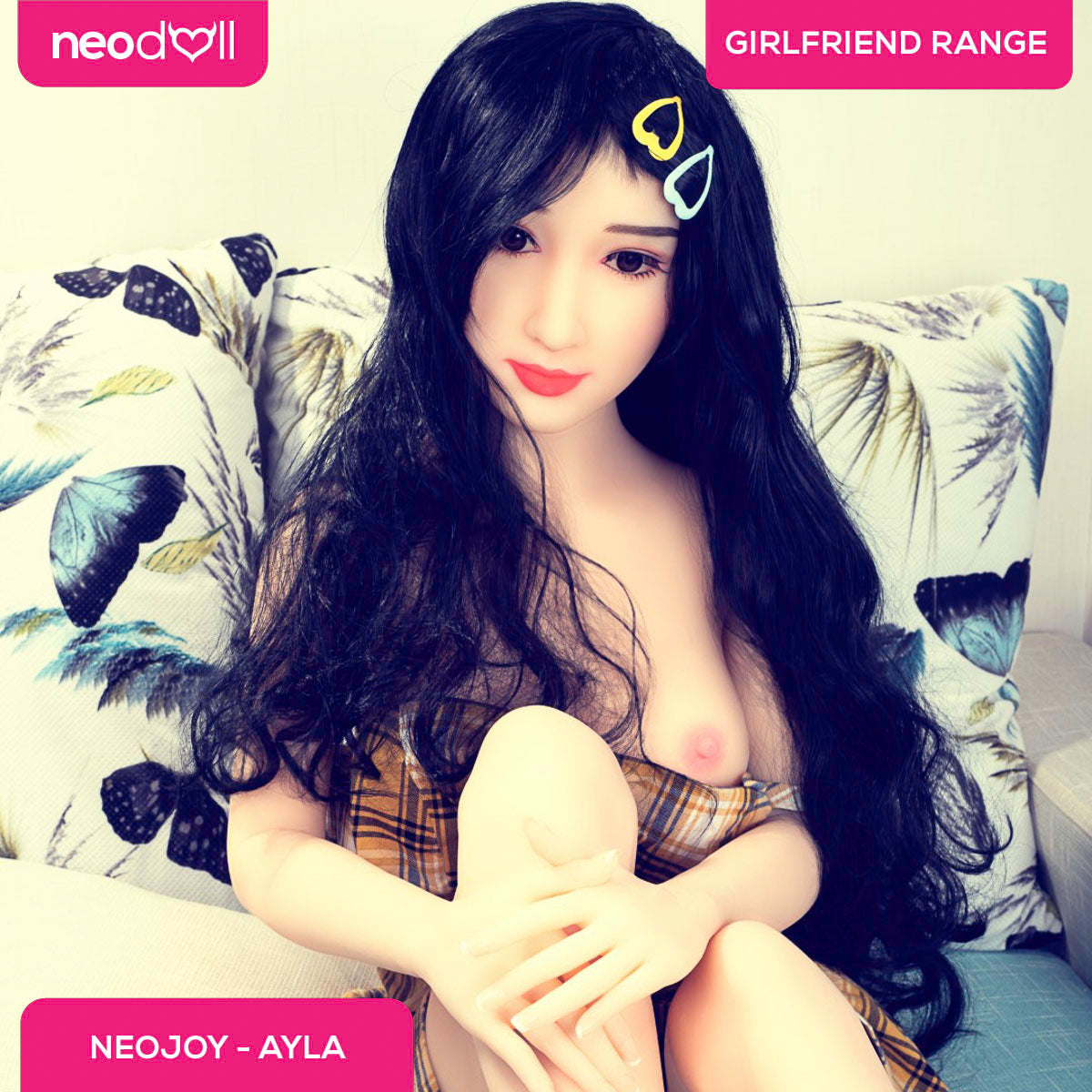 Neodoll Girlfriend Ayla - Poupée de Sexe Réaliste - 157cm - Naturel