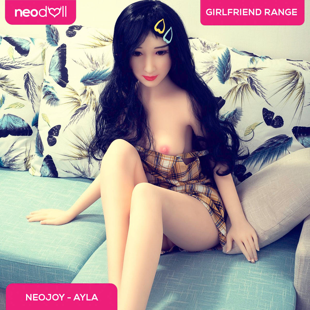 Neodoll Girlfriend Ayla - Poupée de Sexe Réaliste - 157cm - Naturel