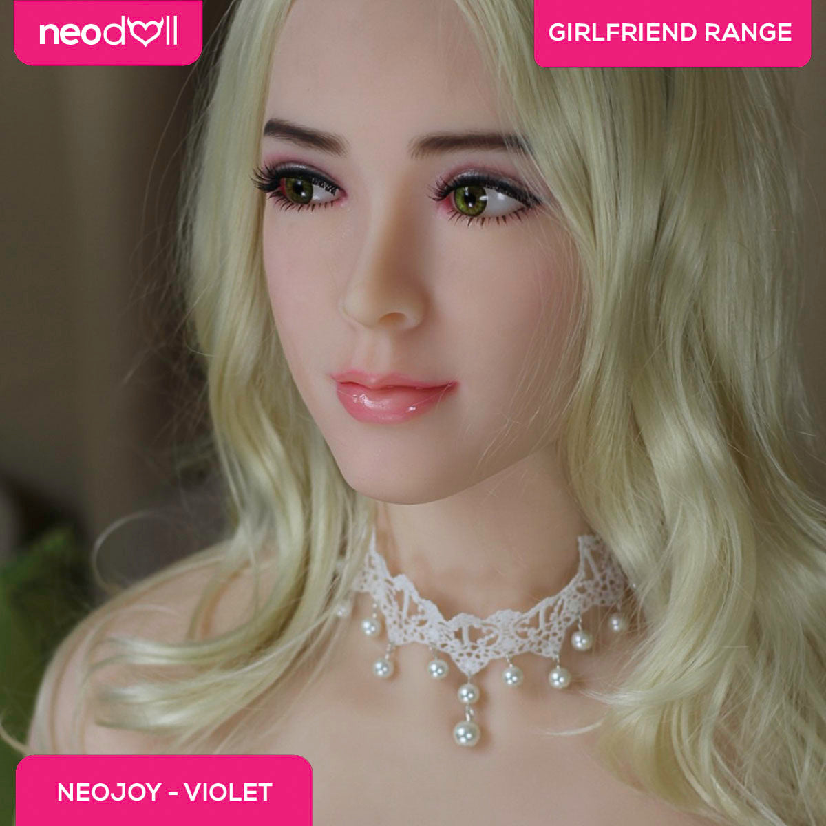 Neodoll Girlfriend Violet - Poupée de Sexe Réaliste - 165cm - Naturel