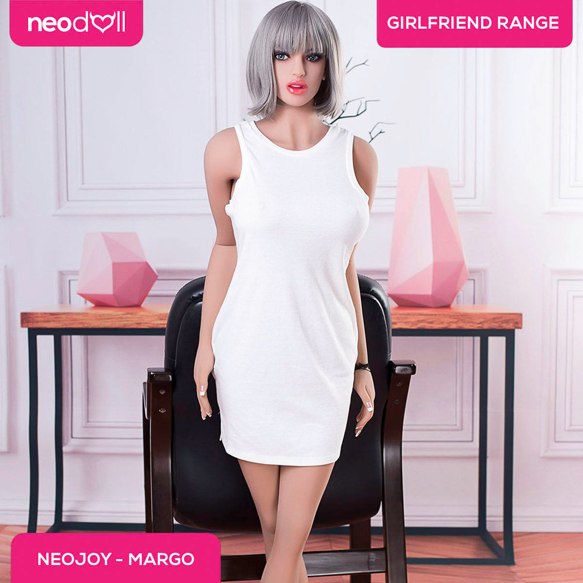 Neodoll Girlfriend - Margo - Poupée de Sexe Réaliste - 165cm - Bronzer