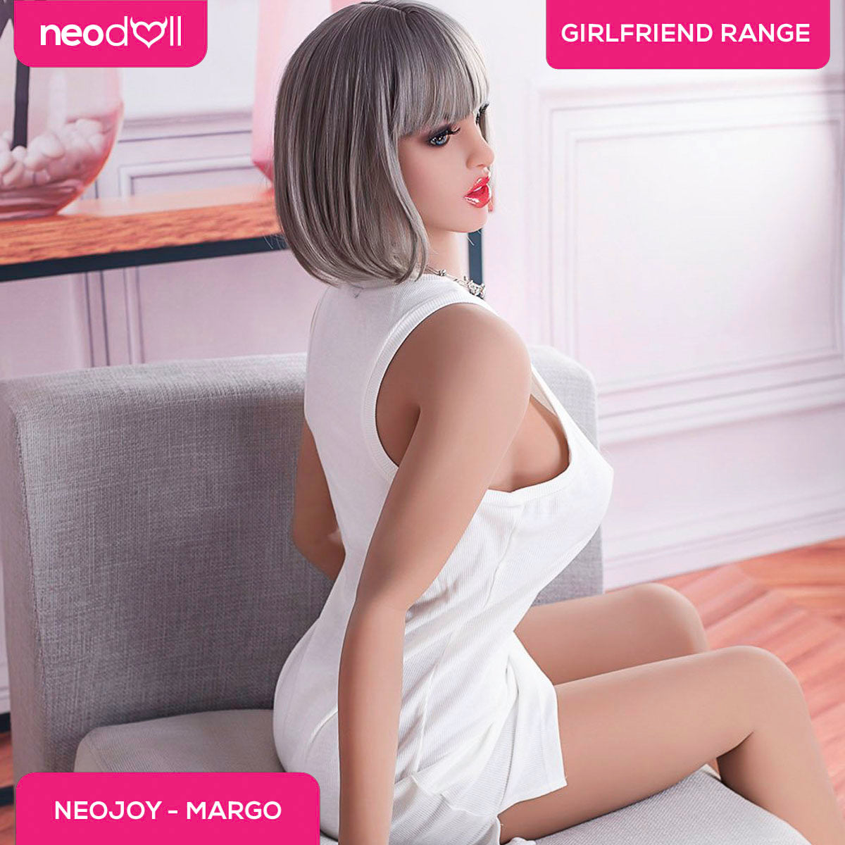 Neodoll Girlfriend - Margo - Poupée de Sexe Réaliste - 165cm - Bronzer