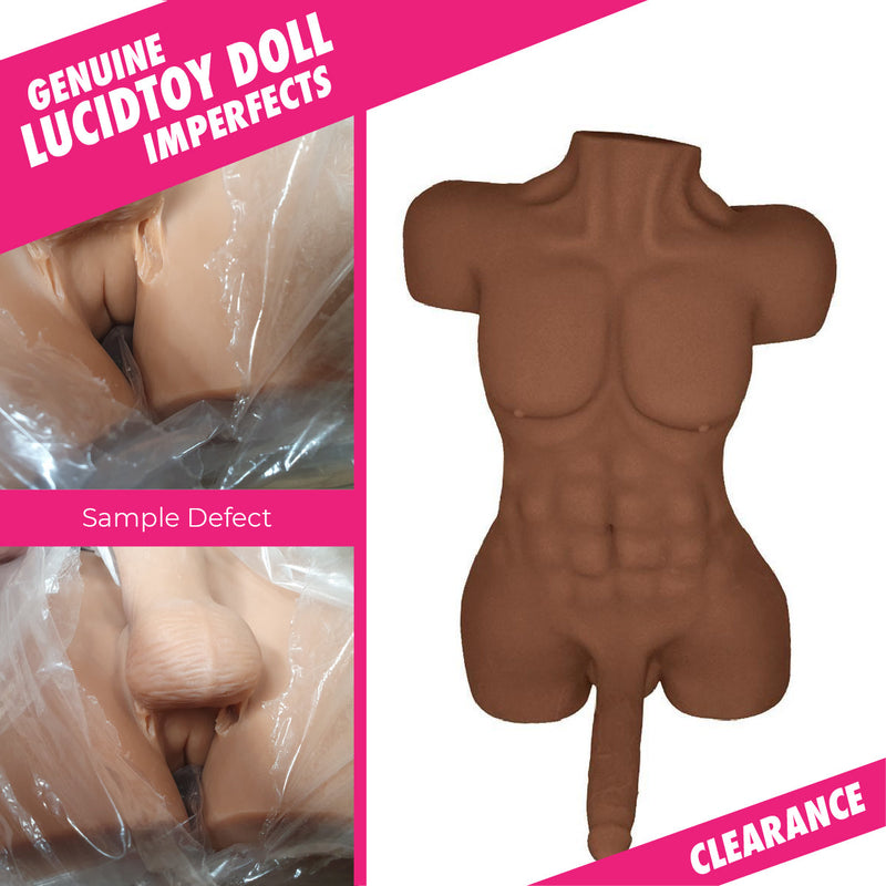 RF687 - Déstockage - Neojoy - King Fighter Poupée sexuelle masculine (Brun) 11.8KG video
