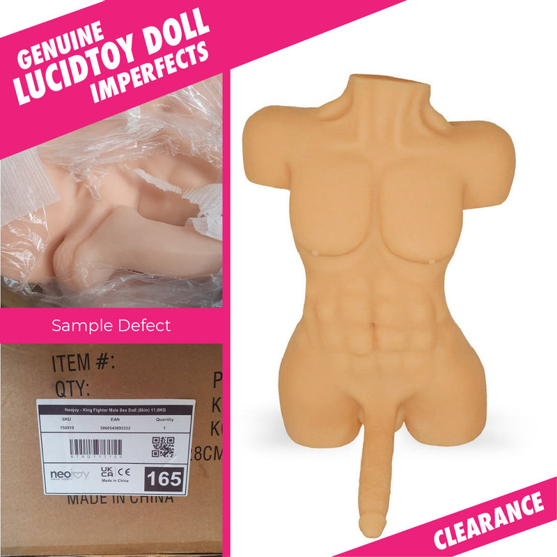 RF682 - Déstockage - Neojoy - King Fighter Poupée sexuelle masculine (Peau) 11.8KG video