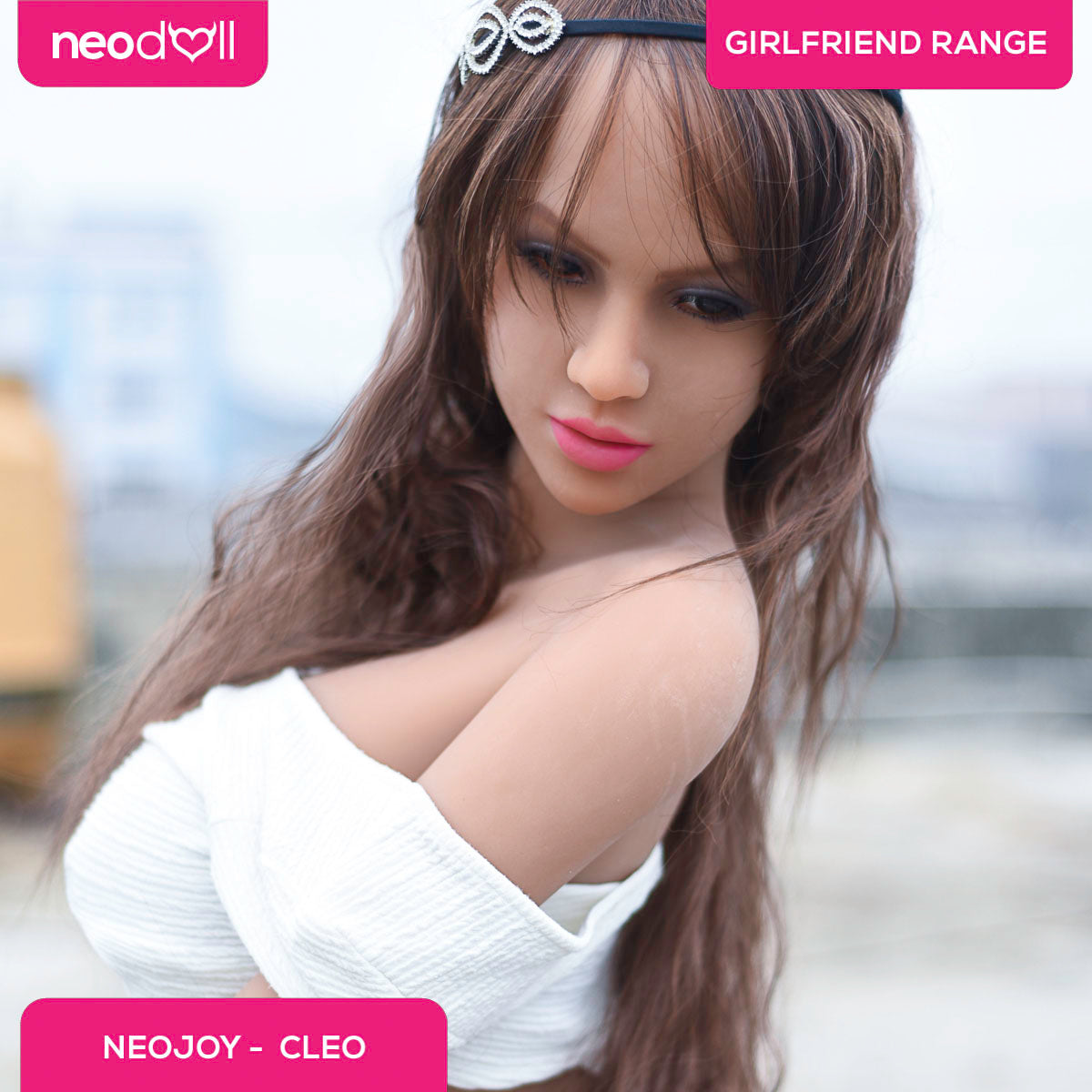 Neodoll Girlfriend Cleo - Poupée de Sexe Réaliste - 165cm - Bronzer