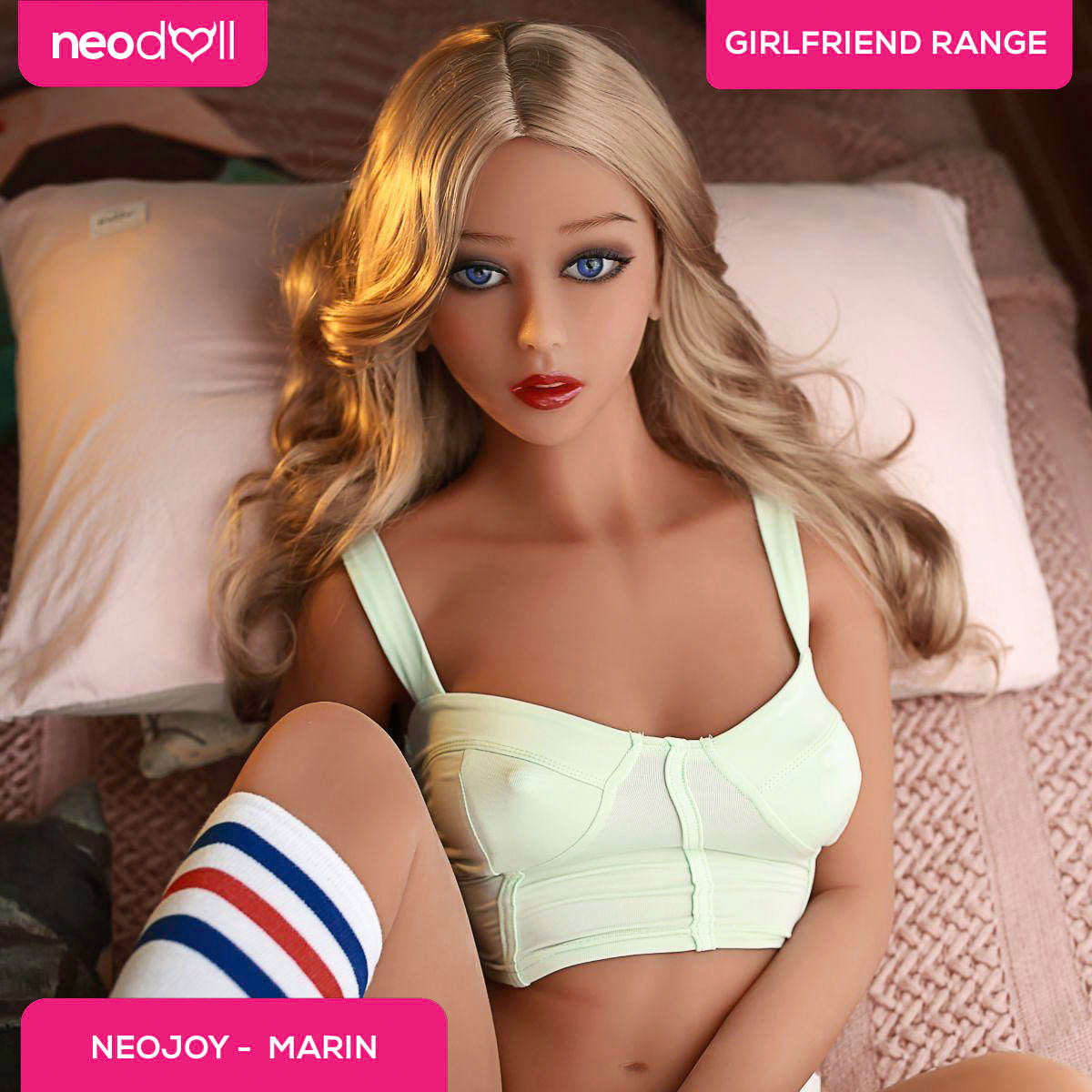 Neodoll Girlfriend Marin - Poupée de Sexe Réaliste - 158cm - Bronzer