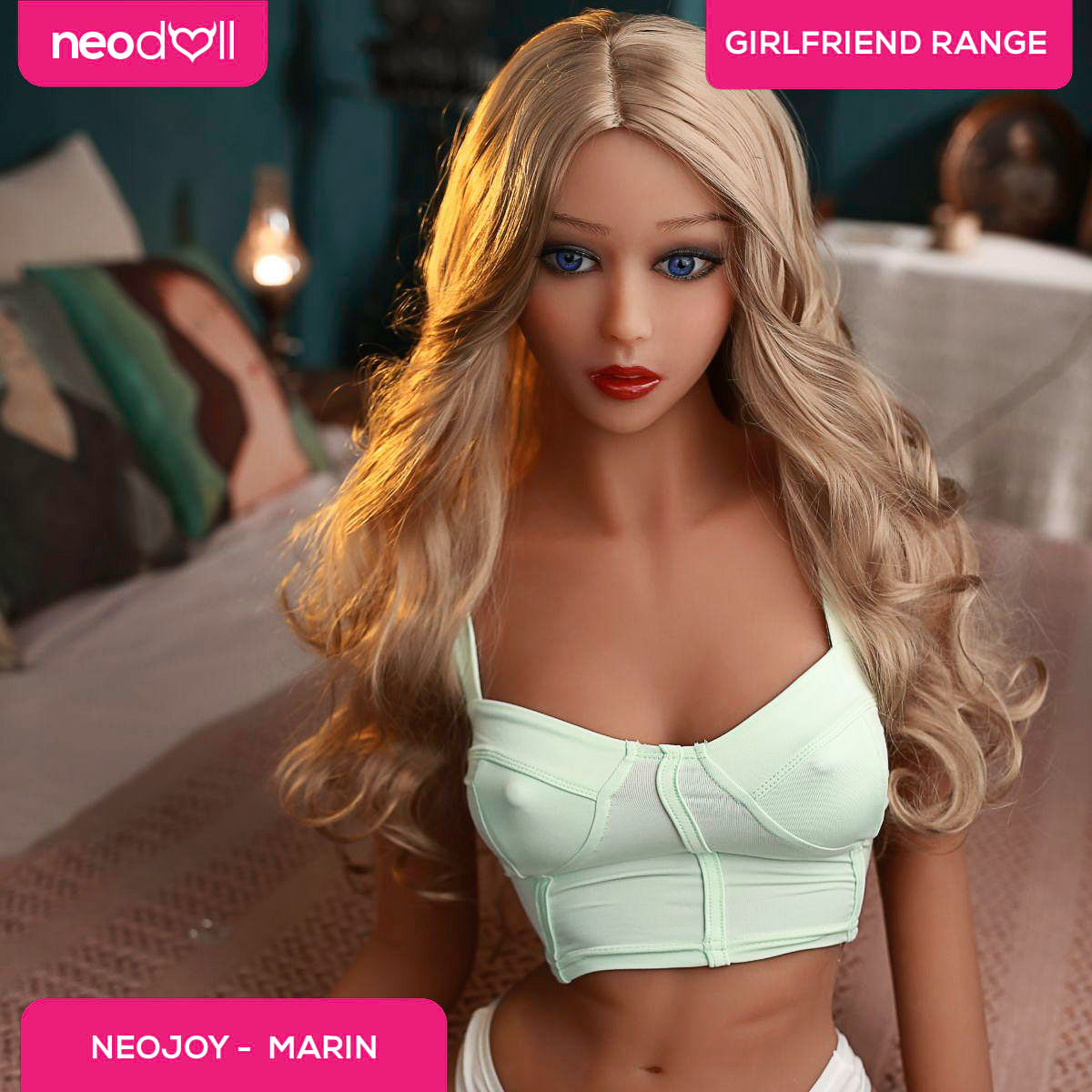 Neodoll Girlfriend Marin - Poupée de Sexe Réaliste - 158cm - Bronzer