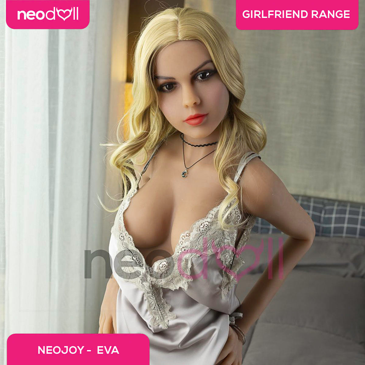 Neodoll Girlfriend Eva - Poupée de Sexe Réaliste - 158cm - Bronzer