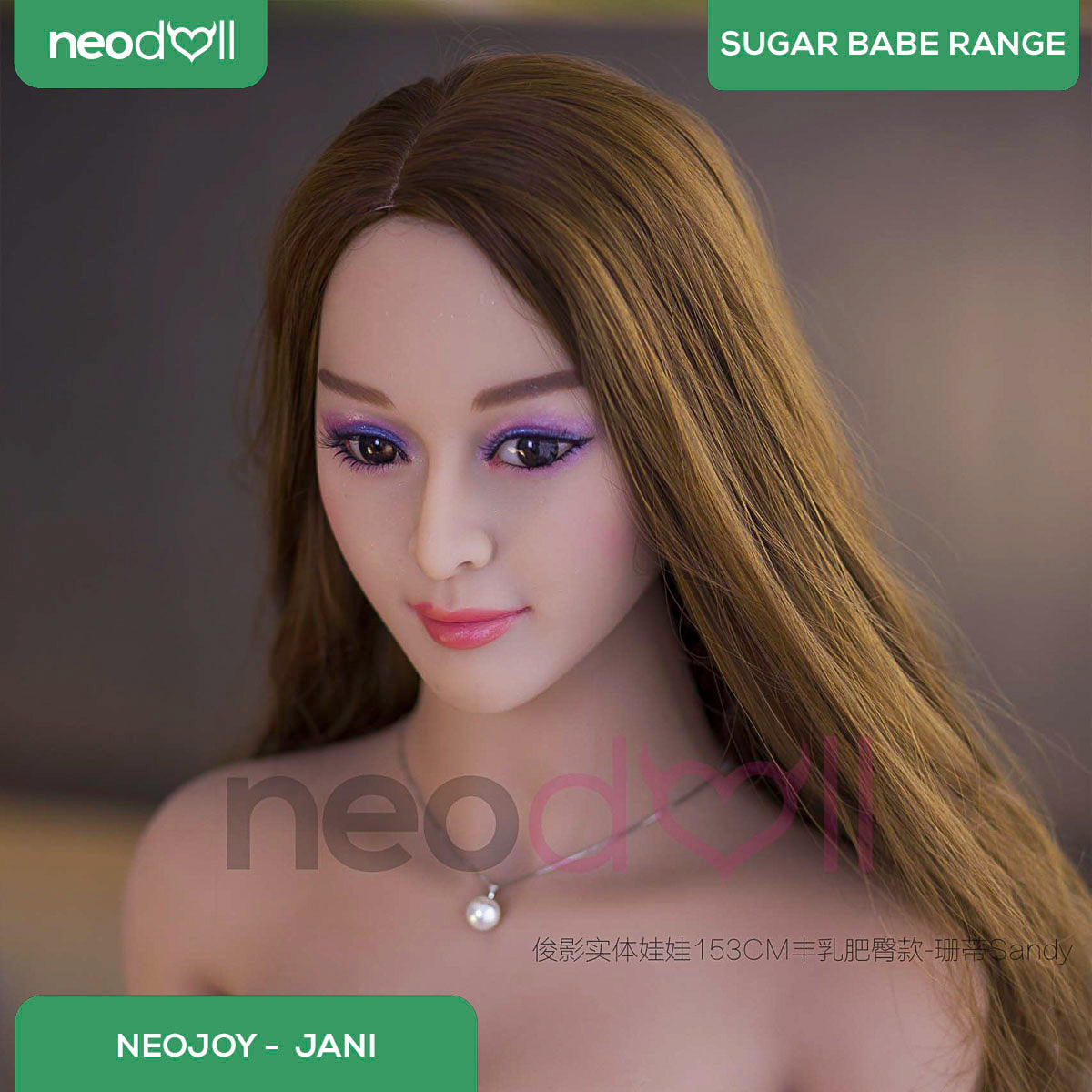 Neodoll Sugar Babe - Sandy - Poupée de Sexe Réaliste - Gel Sein - Utérus - 153cm - Du blé