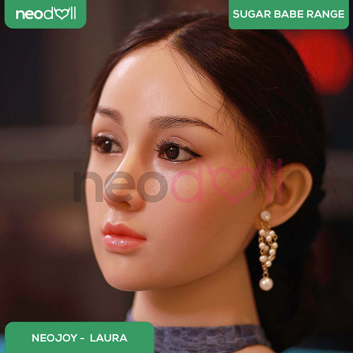 Neodoll Sugar Babe - Laura - Poupée de Sexe Hybride en TPE Silicone - 159cm - Naturel