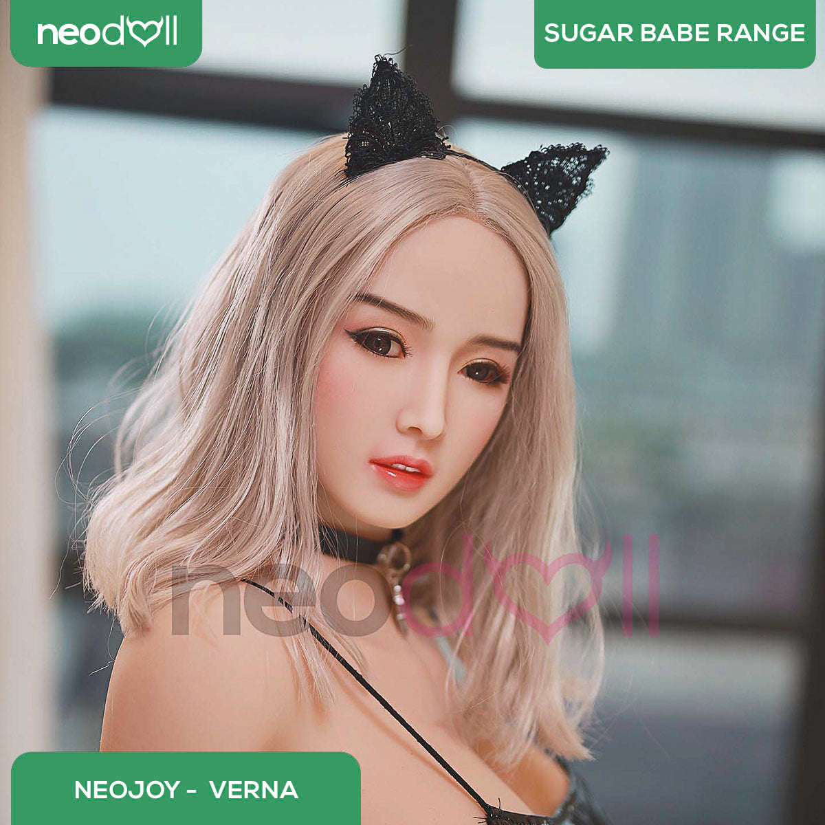 Neodoll Sugar Babe - Verna - Poupée de Sexe Réaliste - 159cm - Naturel