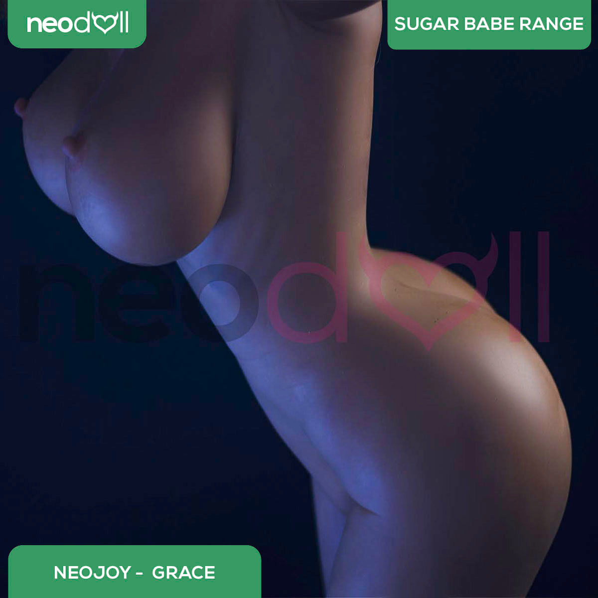 Neodoll Sugar Babe - Grace - Poupée de Sexe Réaliste - Utérus - 165cm - Du blé