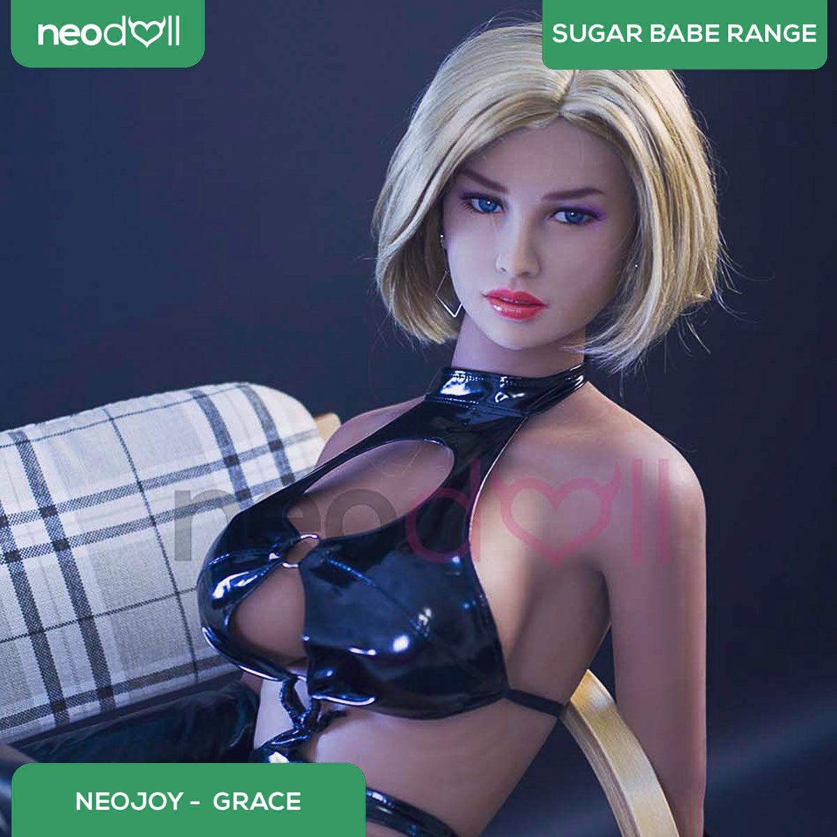 Neodoll Sugar Babe - Grace - Poupée de Sexe Réaliste - Utérus - 165cm - Du blé