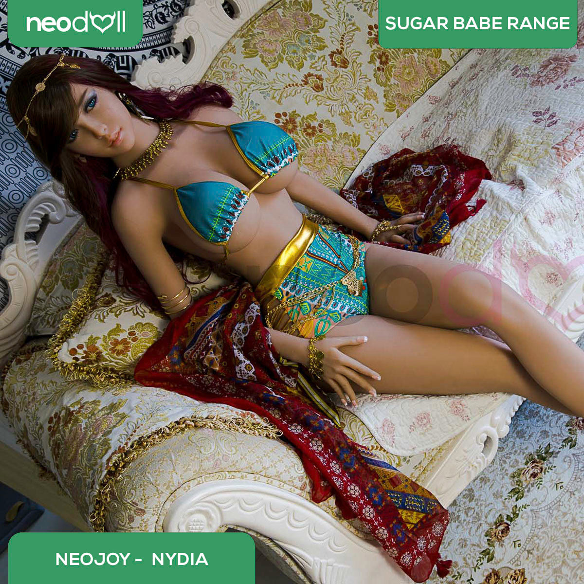 Neodoll Sugar Babe - Nydia - Poupée de Sexe Réaliste - Utérus - 170cm - Bronzer
